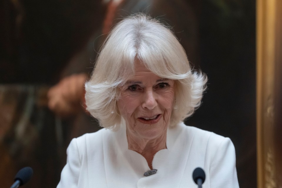 Camilla gave a powerful speech at the reception