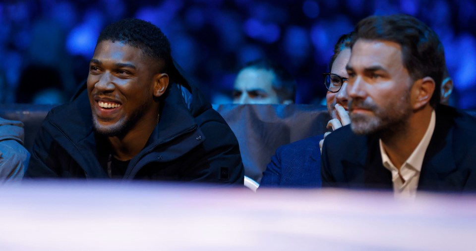 Promoter Eddie Hearn has revealed AJ will be back in the ring in 'late March'