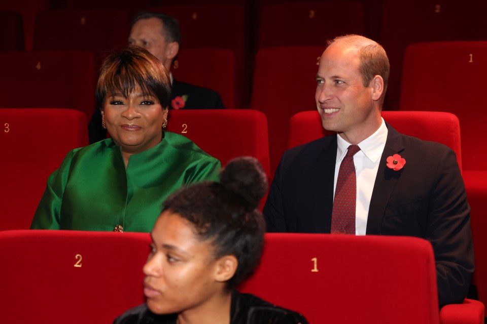 But Prince William's body language looks much more reserved and 'troubled'