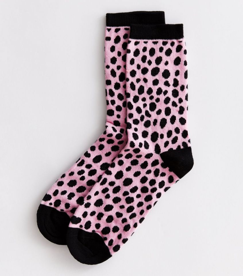 Treat yourself to a cute pair of socks from New Look