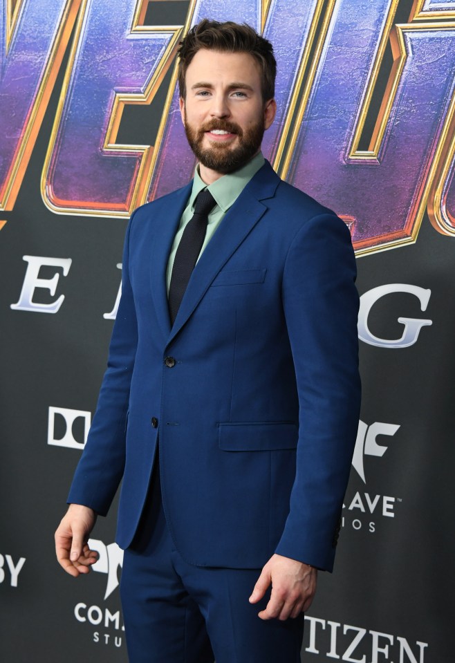 Captain America Chris Evans was voted the Sexiest Man Alive