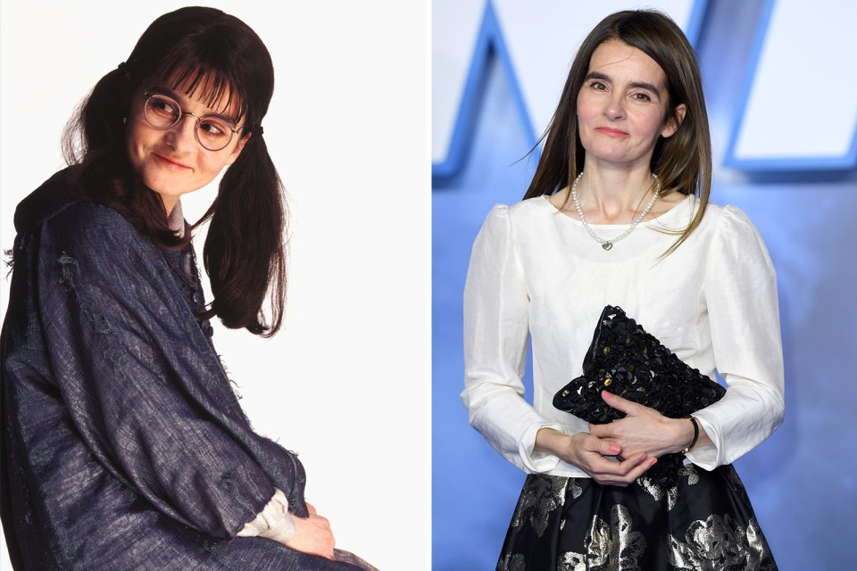 Shirley Henderson played Myrtle Elizabeth Warren, aka Moaning Myrtle