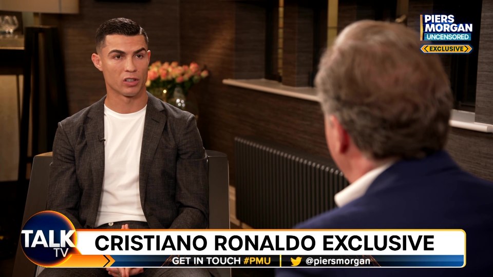 Cristiano Ronaldo told Piers Morgan Man Utd bosses doubted him over why he missed pre-season training in July