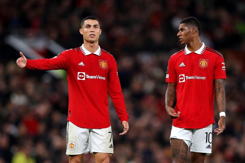 Marcus Rashford has hailed Cristiano Ronaldo in the wake of his Man Utd axe