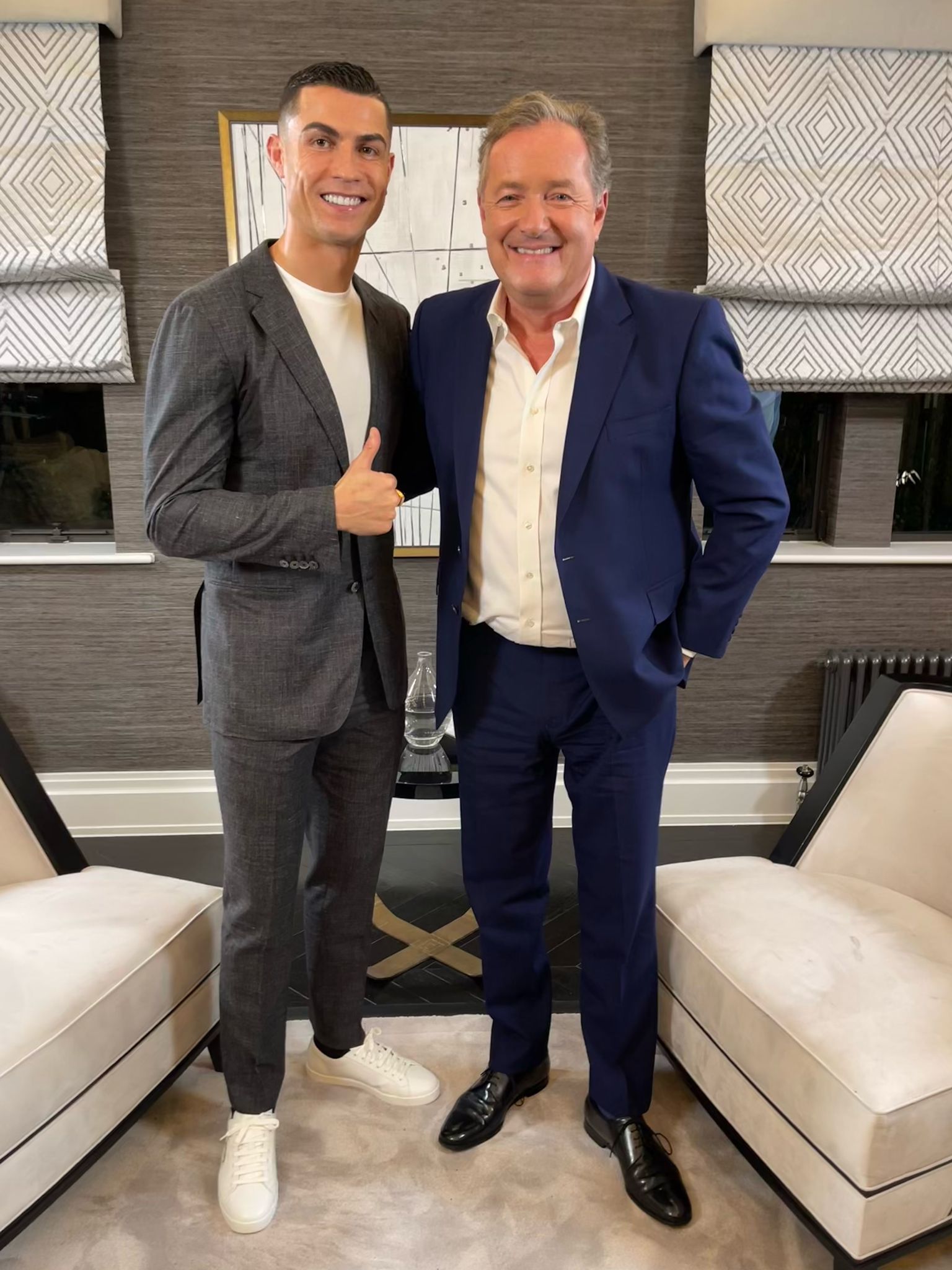 Ronaldo spoke to Piers Morgan for TalkTV