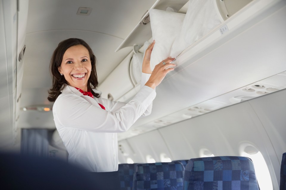 Passengers in the same situation have been advised to ask the child's parent to stop it once, then call on the flight attendant