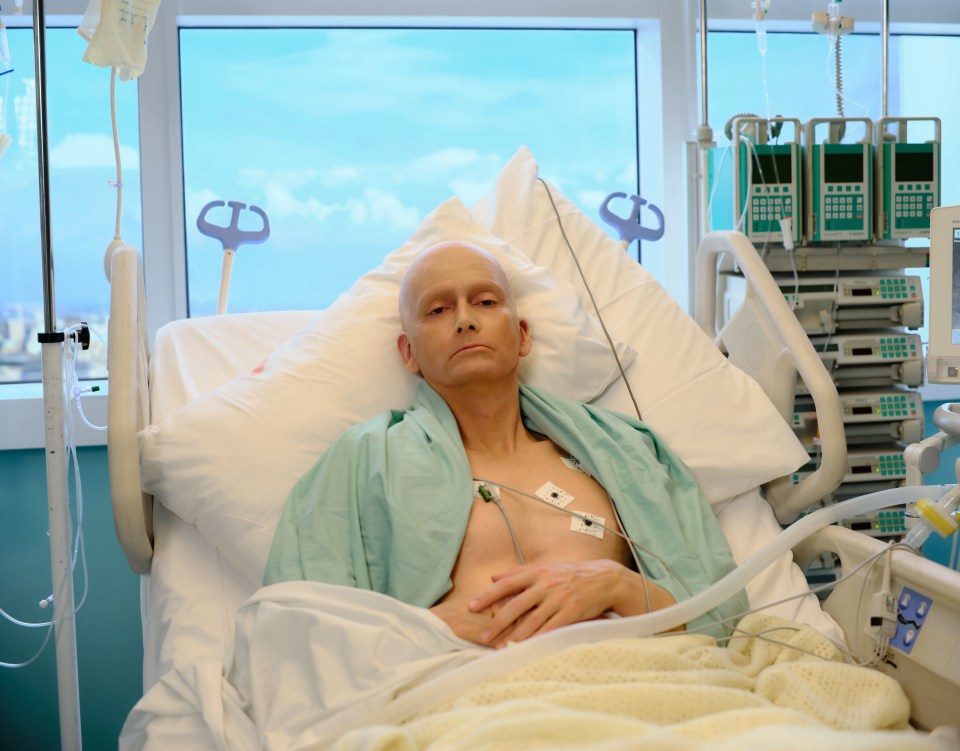 David Tennant plays Alexander Litvinenko