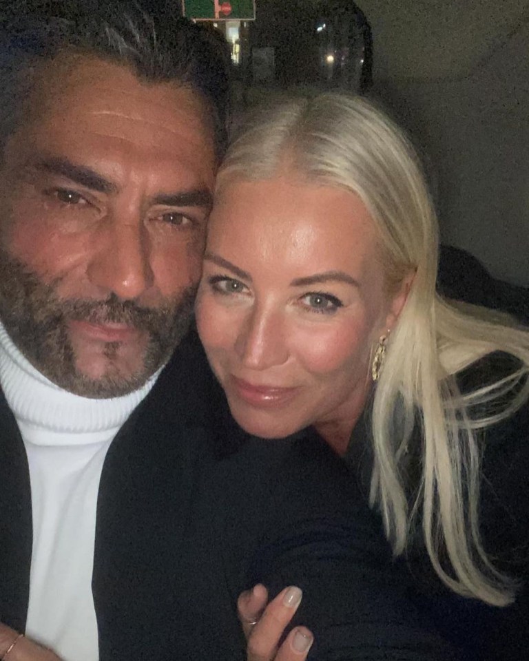 Denise says she is in 'safe hands' with the dancer-turned-property developer