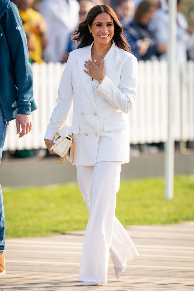 The Duchess of Sussex, pictured attending a reception in April