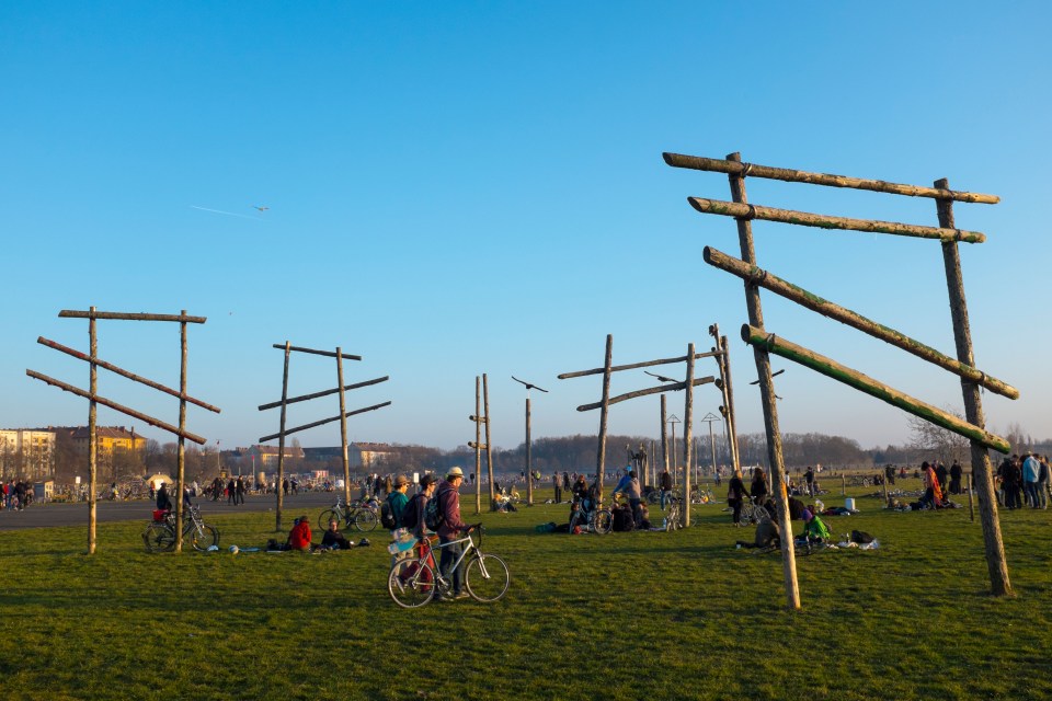 Since 2010, the airfield, Tempelhofer Feld, has been open to the public as a park