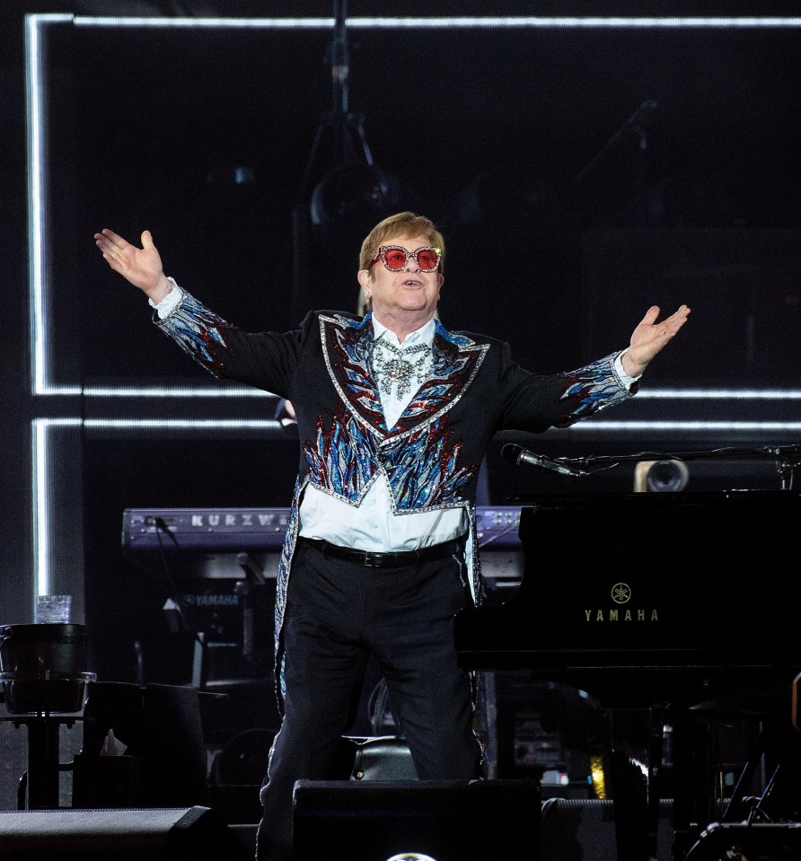 Sir Elton John performed the final North American show of his farewell tour