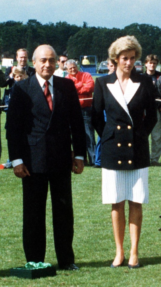 Princess Diana was said to have had a special relationship with Mohamed Al Fayed – well before she started dating his son