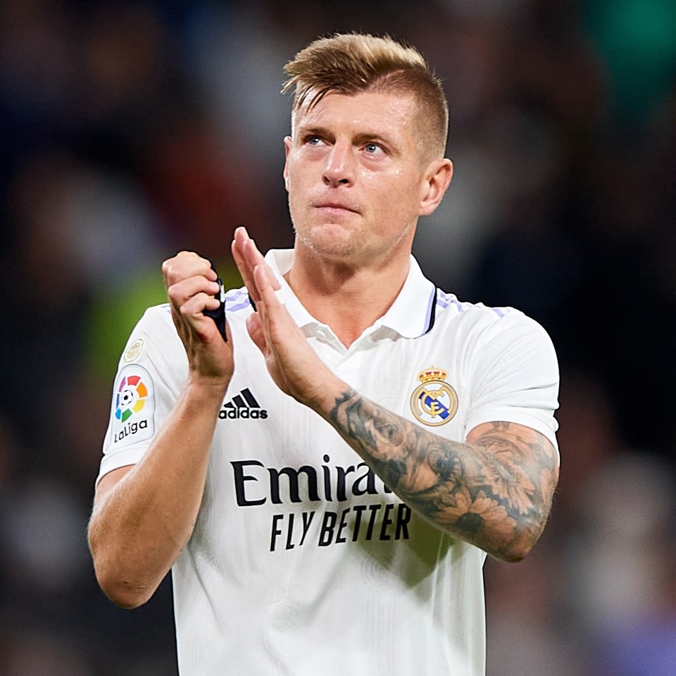 Toni Kroos is an experienced midfielder but aged 32