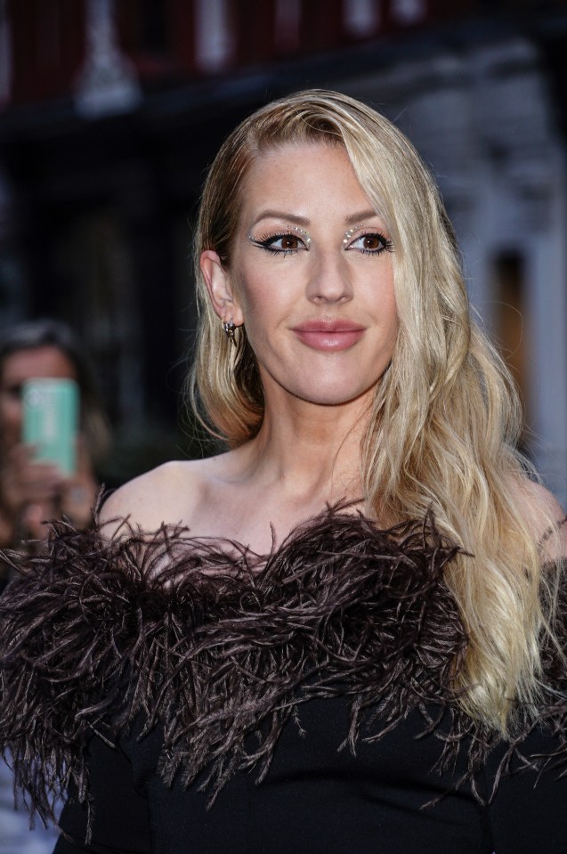 Ellie told fans the hair change isn’t permanent, tweeting: 'Calm down . . . it washes out'