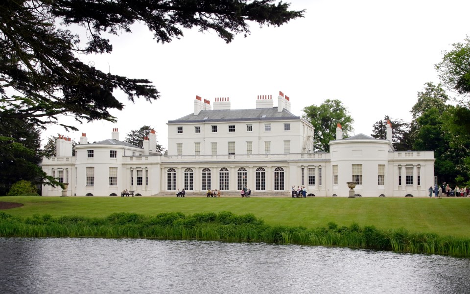 The property sits in the garden of Frogmore House, which is only a short mile away from Windsor Castle