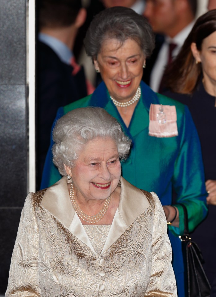 Lady Susan Hussey is Prince William's godmother