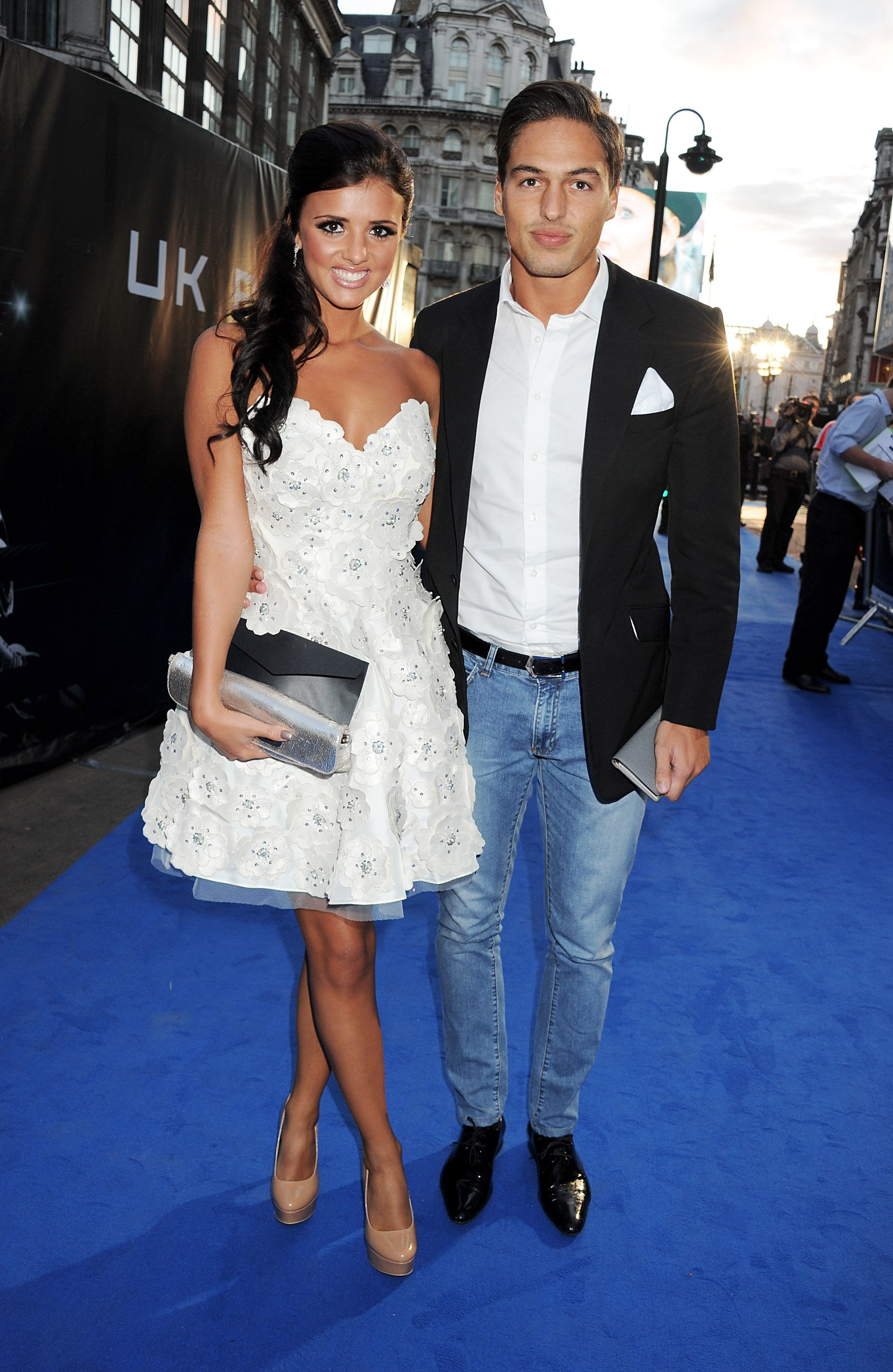 Mario Falcome and his then-girlfriend Lucy Mecklenburgh in 2011