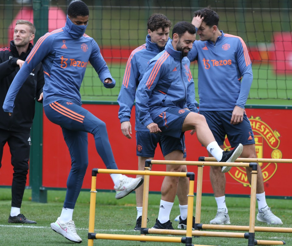 United are preparing for their trip to Fulham on Sunday