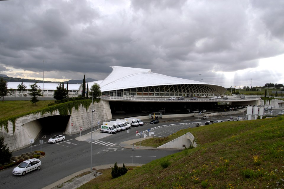 The plane was forced to land at Bilbao Airport in northern Spain