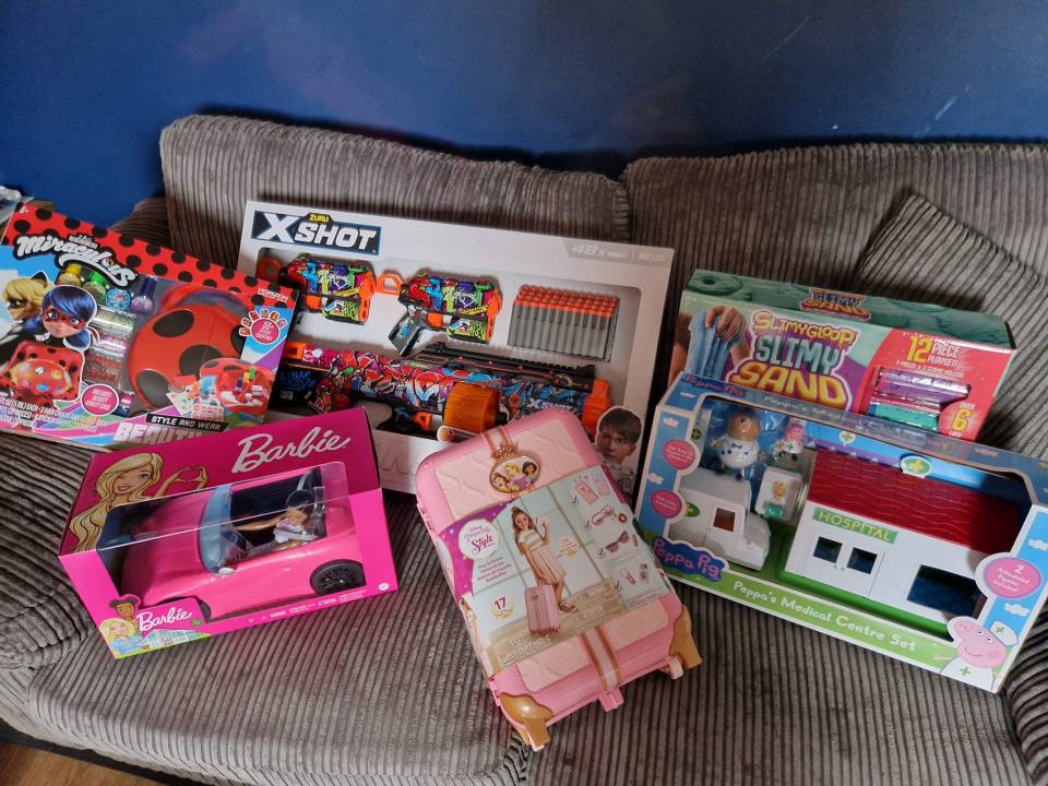 One mum saved over £100 on toys to put away for Chrsitmas