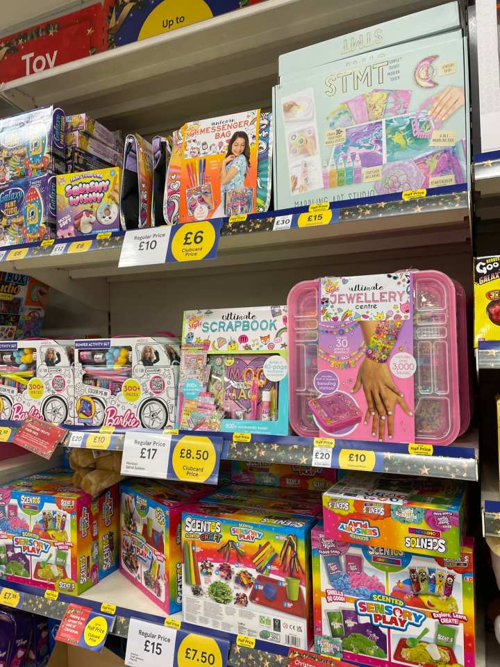 Shoppers are hitting their local Tesco stores to grab their bargain toys on sale