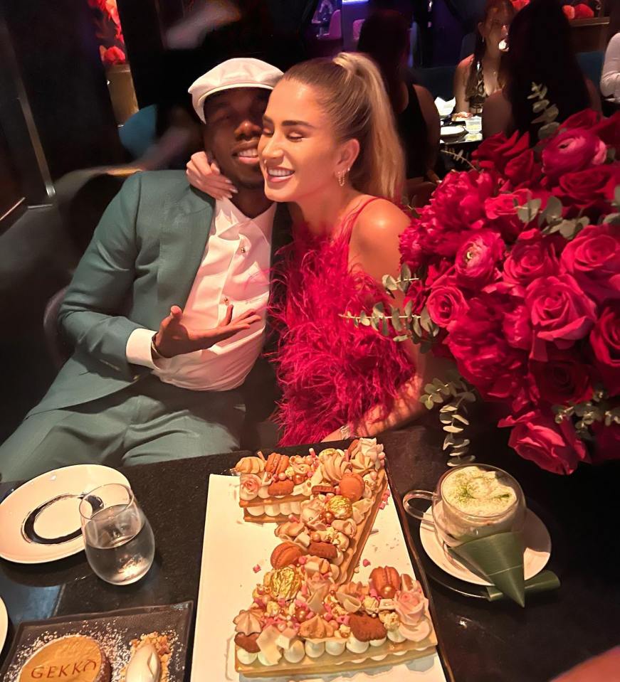 Pogba jetted off to Miami with his wife Zulay