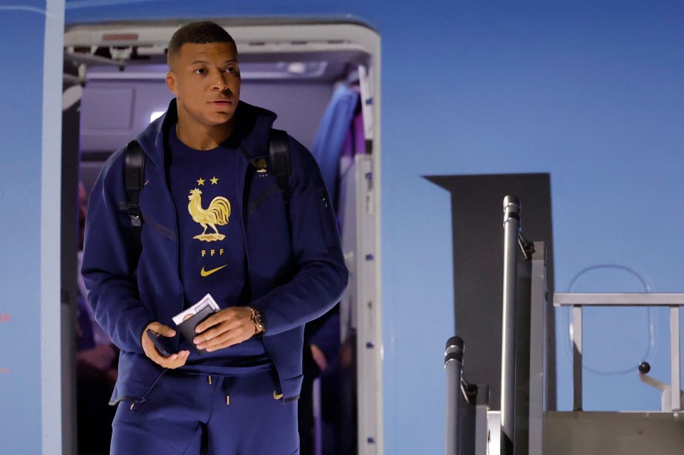 Kylian Mbappe and Co have arrived in Qatar determined to defend their trophy