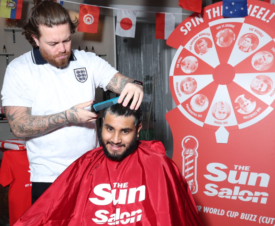 And The Sun got readers into the mood by offering retro World Cup haircuts