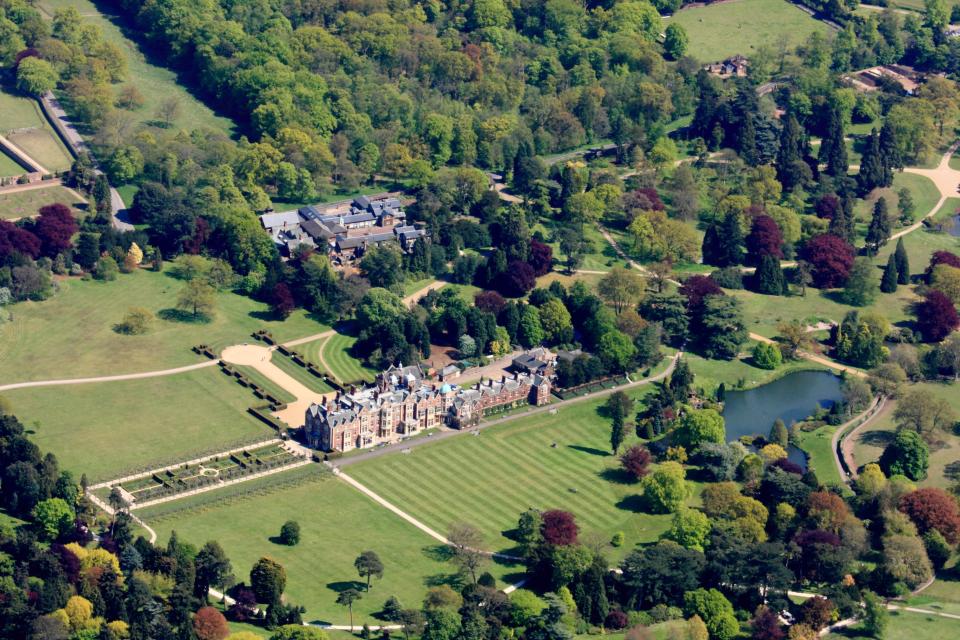 Sandringham House sits on over 20,000 acres of land