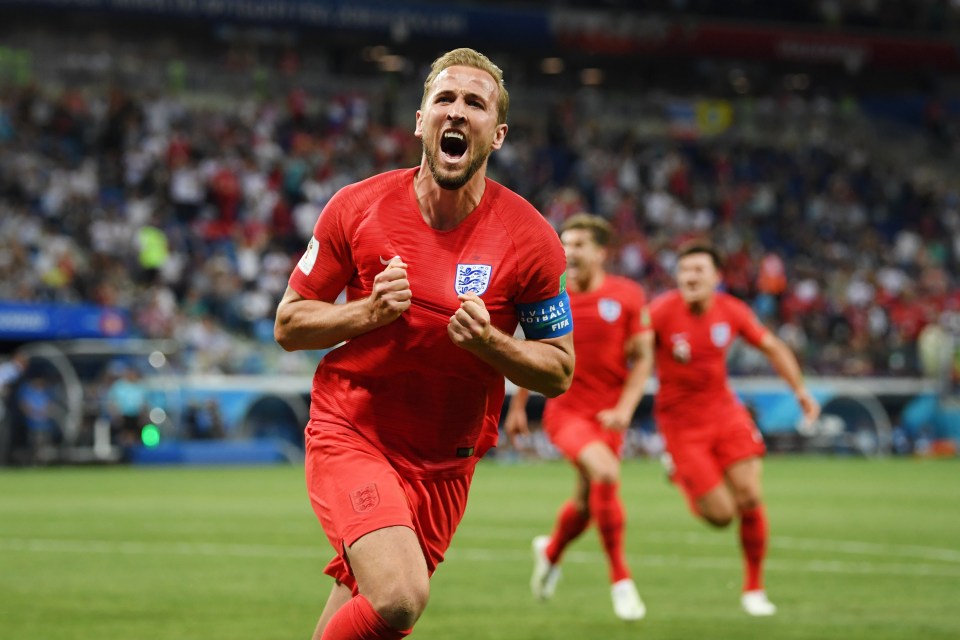 Harry Kane inspired England in 2018's opener