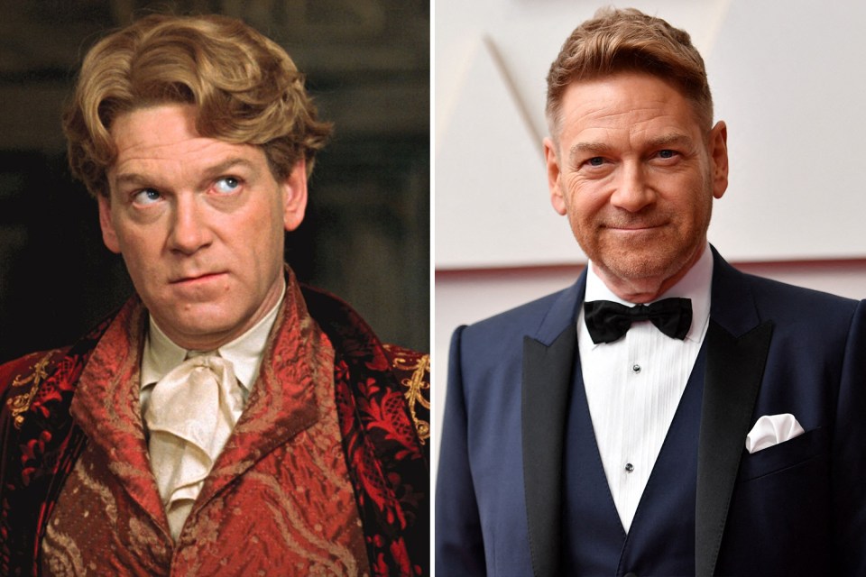 Hollywood legend Kenneth Branagh played Professor Lockhart