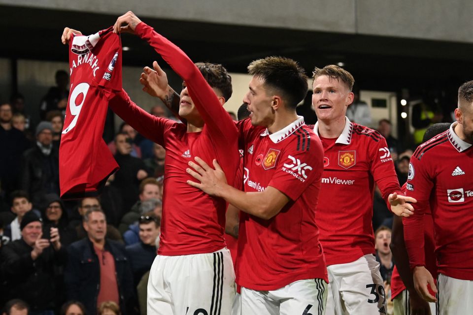 Manchester United ace Alejandro Garnacho scored a late winner against Fulham