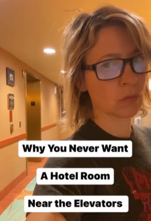 Samantha revealed why she hates having a room near the hotel lifts