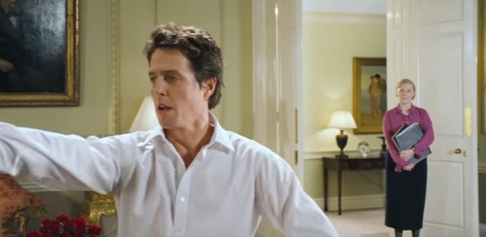 The actress played Hugh Grant’s secretary in Love Actually