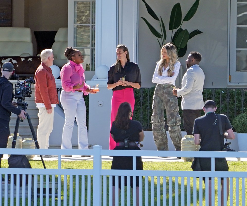 I'm A Celebrity's Chris Moyles, Charlene White, Jill Scott, Olivia Attwood and Babatunde Aléshé have finally met