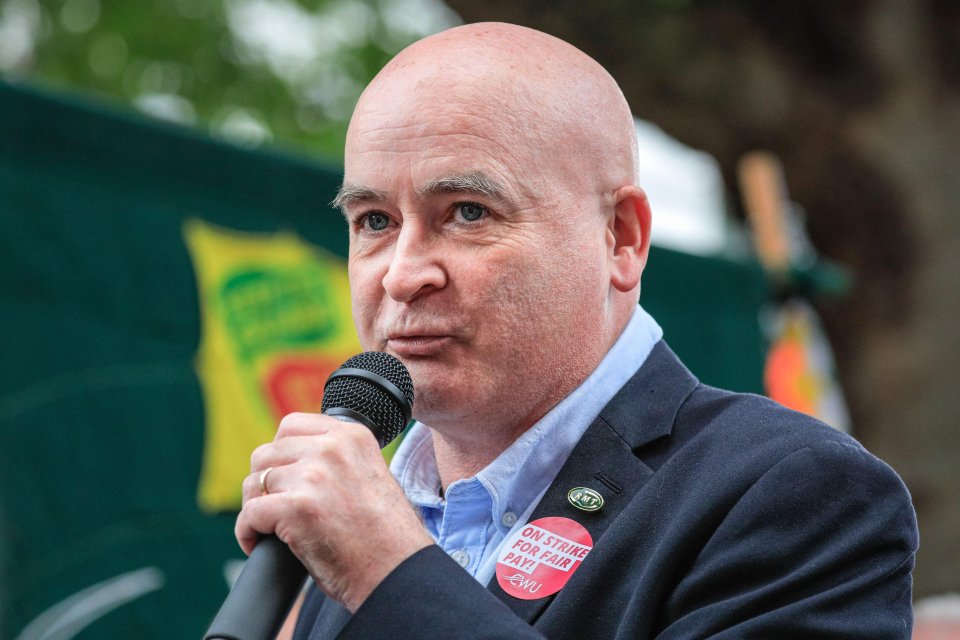 Mick Lynch, the £84,000-a-year-before- benefits boss of the hardline RMT, denied that he was like the Grinch