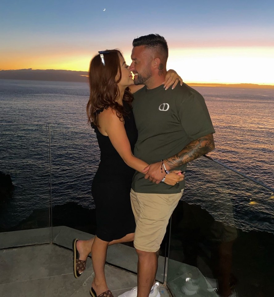 Jess is engaged to her businessman beau Zeb who popped the question against the backdrop of an Ibiza sunset