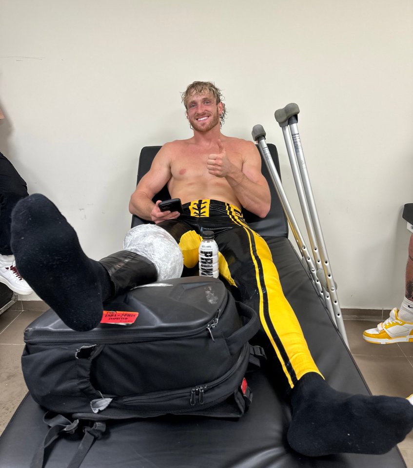 Logan Paul updated fans on his injuries