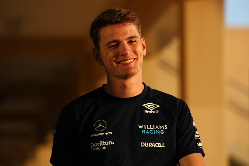 Logan Sargeant will be racing against the likes of Lewis Hamilton and Max Verstappen next season after he joined Williams