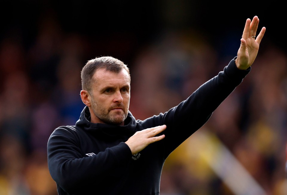 Luton Town boss Nathan Jones is favourite for the job