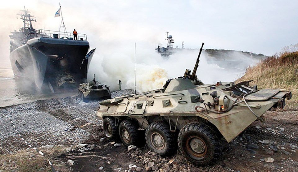 Russian marines accused generals of using them as 'cannon fodder'