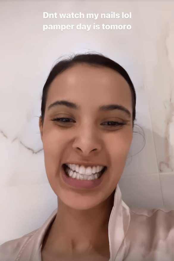 The TV star has started her Invisalign journey