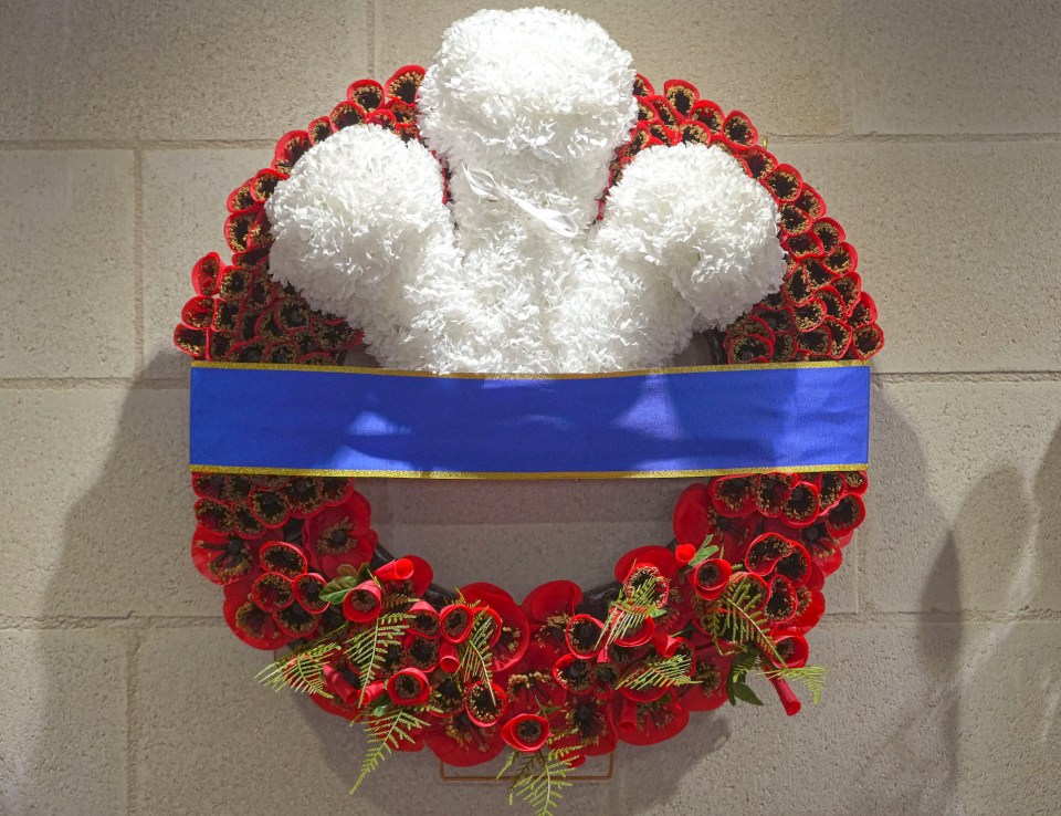 He added ‘The new royal wreaths are going to be a focal point for remembrance this year’