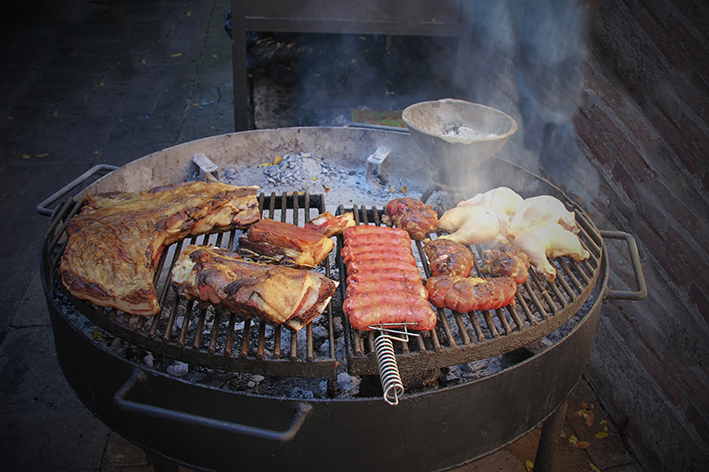 The South American countries love asado