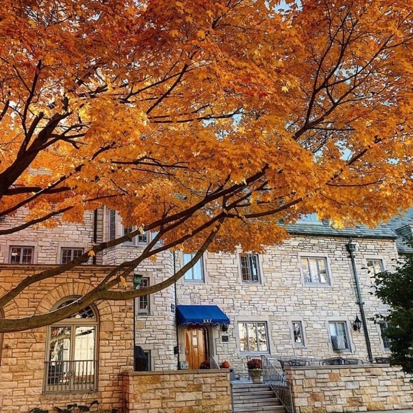 Meghan's sorority house at Northwestern University