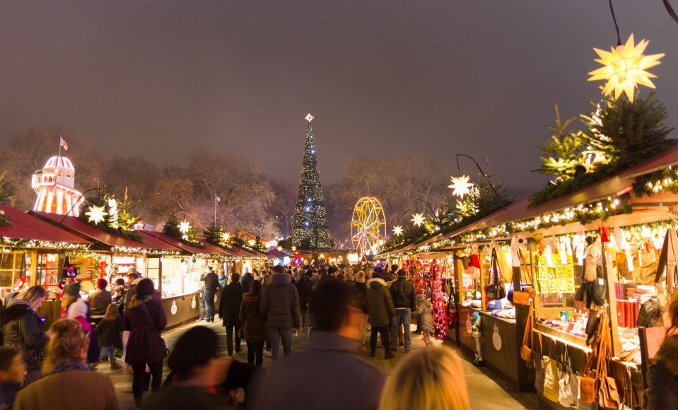 London's Christmas festivities are open to enjoy for six weeks