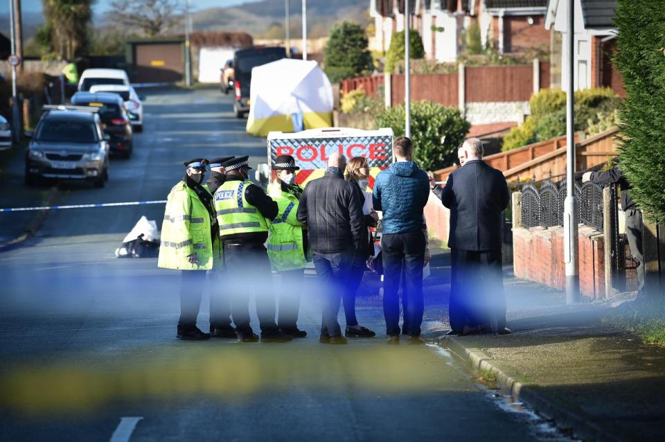 Police have launched a murder investigation