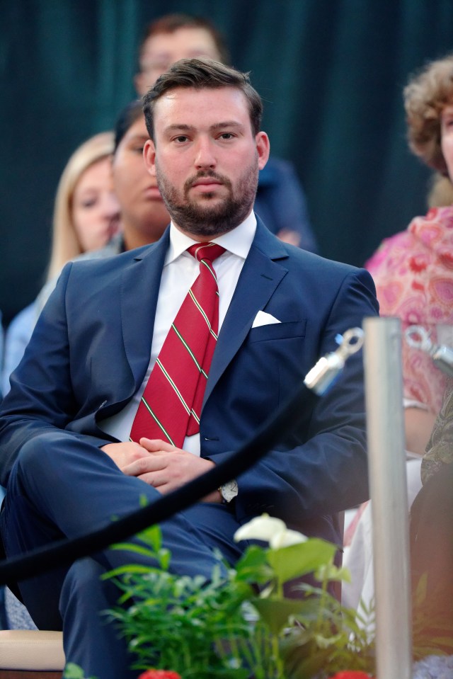 Prince Sebastien has served in the Irish Guards after training at Sandhurst and was listed among Tatler's most eligible bachelors