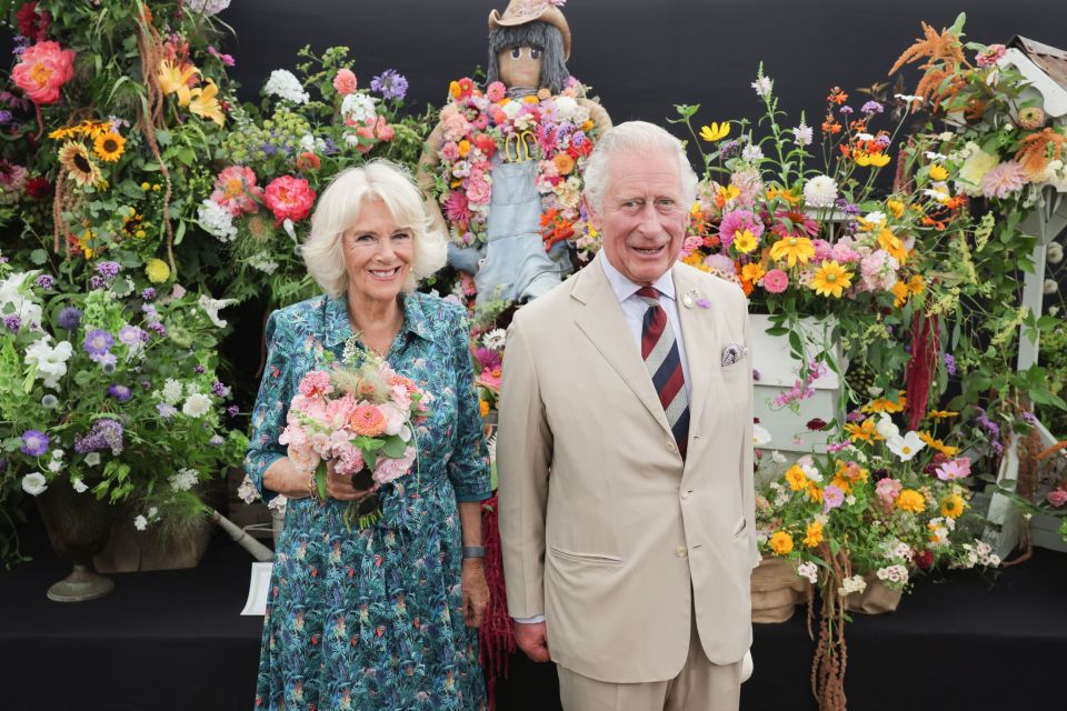 King Charles and Queen Consort Camilla seen at Sandringham, where they will be spending Christmas