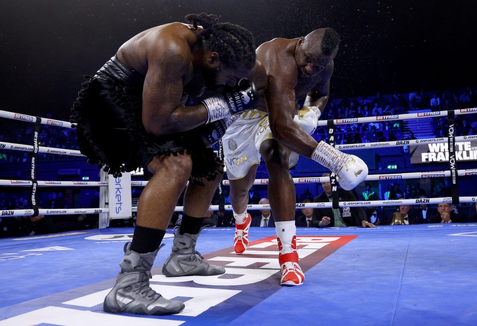 Dillian Whyte edged Jermaine Franklin on a split decision at Wembley Arena